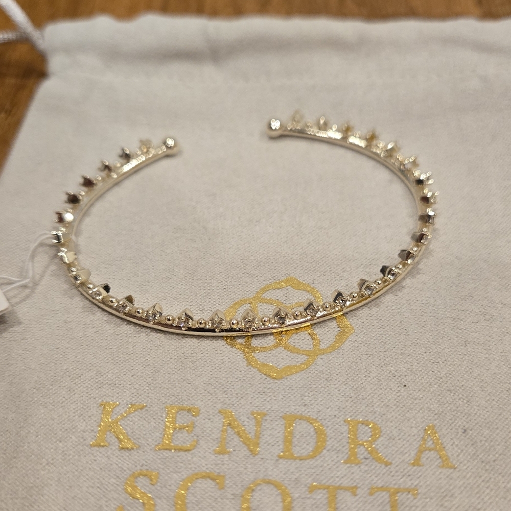 Kendra Scott Codi Pinch Bracelet In Gold